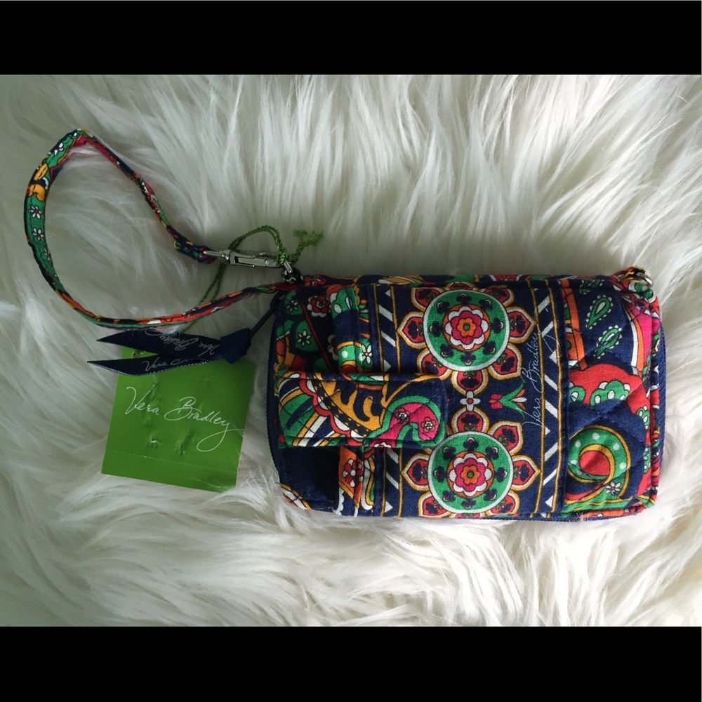 Vera Bradley Venetian Paisley Wristlet